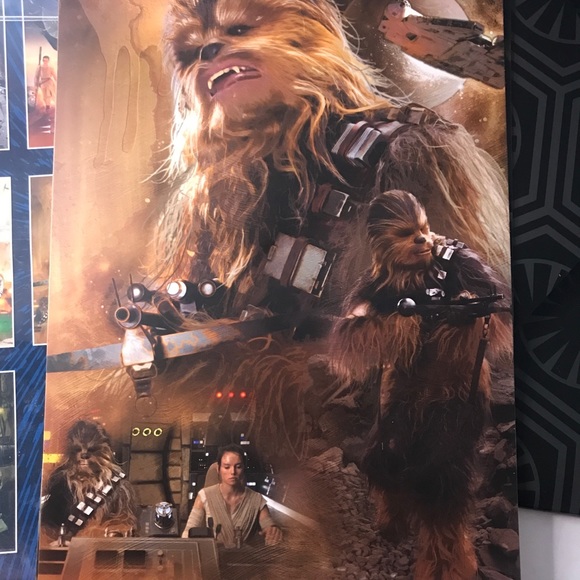 Star Wars the Force Awakens Lithographs Set - Picture 5 of 9